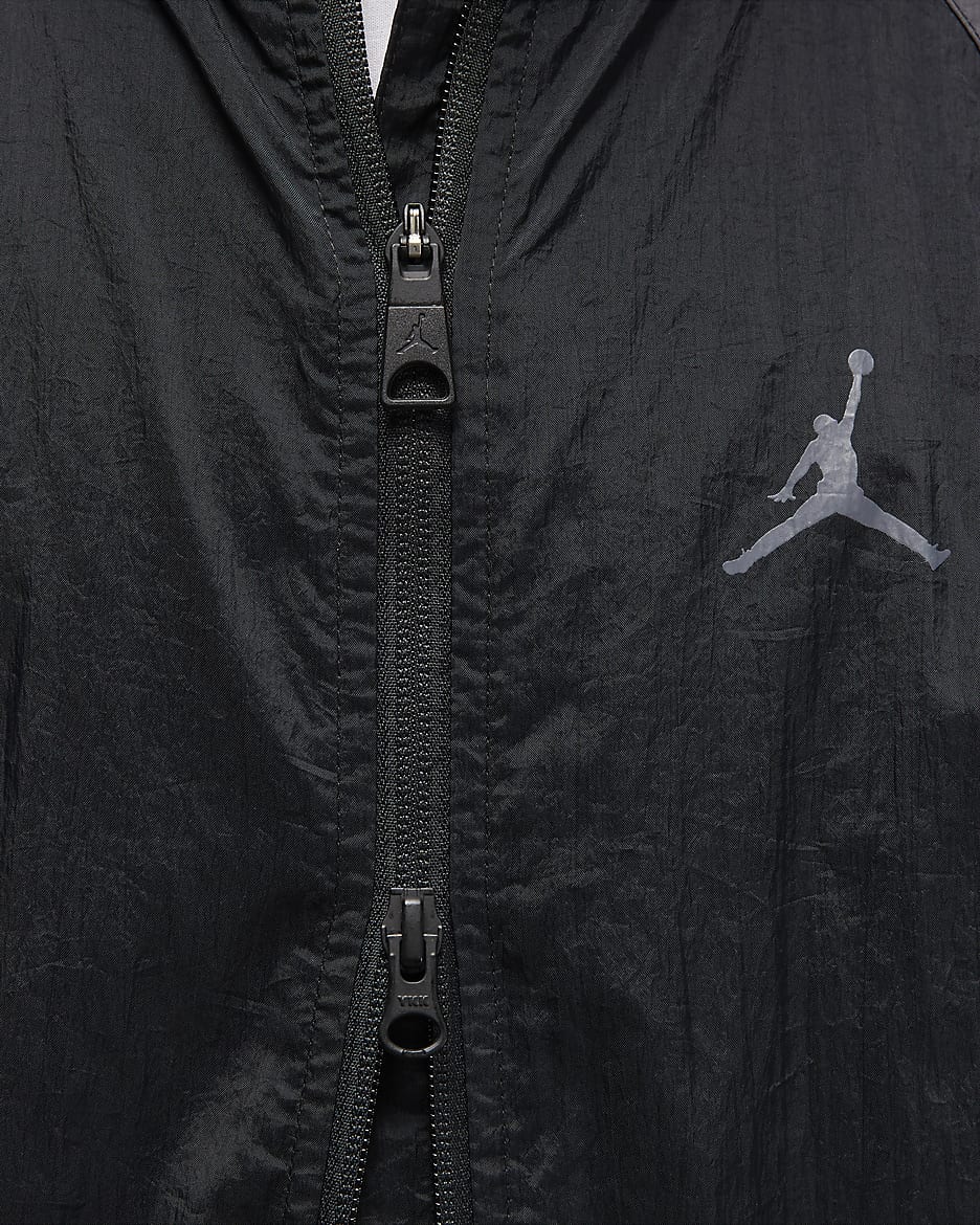 Jordan black windbreaker on sale